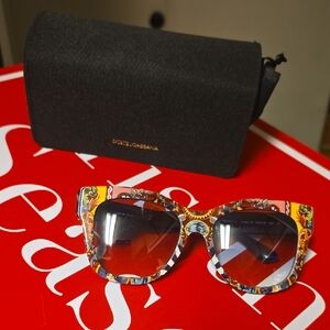 Dolce & Gabbana Women's Vibrant Patterned Sunglasses